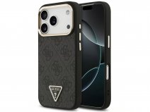 Guess Strass Triangle MagSafe Case Grijs - iPhone 18 Pro/17 Pro hoesje