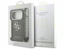 Guess Big 4G Monogram Wristlet Case - iPhone 18 Pro hoesje Grijs