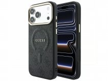 Guess Monogram MagSafe Case Grijs - iPhone 18 Pro hoesje