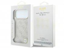 Guess Monogram MagSafe Case Roze - iPhone 18 Pro hoesje