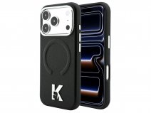 Karl Lagerfeld 3D MagSafe Case Zwart - iPhone 18 Pro/17 Pro hoesje