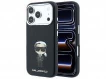 Karl Lagerfeld Ikonik MagSafe Case Zwart - iPhone 18 Pro/17 Pro hoesje