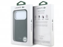 Lacoste Petit Piqué 3D MagSafe Case Donkergroen - iPhone 18 Pro/17 Pro hoesje