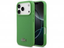 Lacoste Iconic Petit Piqué MagSafe Case Groen - iPhone 18 Pro hoesje
