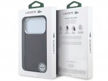 Lacoste Frosted MagSafe Case Burgundy - iPhone 18 Pro/17 Pro hoesje