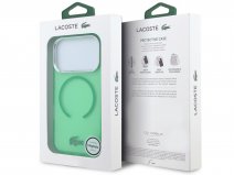 Lacoste Frosted MagSafe Case Groen - iPhone 18 Pro/17 Pro hoesje