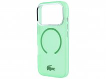 Lacoste Frosted MagSafe Case Groen - iPhone 18 Pro/17 Pro hoesje