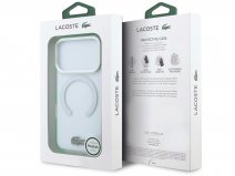 Lacoste Shockproof MagSafe Case Groen - iPhone 18 Pro/17 Pro hoesje