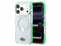 Lacoste Shockproof MagSafe Case Groen - iPhone 18 Pro/17 Pro hoesje