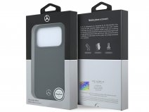 Mercedes-Benz iPhone 18 Pro/17 Pro hoesje - PU Leather Case MagSafe Zwart