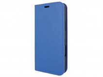 Piel Frama Premium Leather Book Blauw - iPhone 18 Pro hoesje