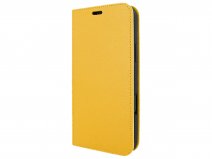 Piel Frama Premium Leather Book Geel - iPhone 18 Pro hoesje