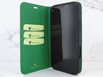 Piel Frama Premium Leather Book Groen - iPhone 18 Pro hoesje