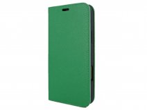 Piel Frama Premium Leather Book Groen - iPhone 18 Pro hoesje