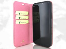 Piel Frama Premium Leather Book Roze - iPhone 18 Pro hoesje