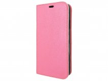 Piel Frama Premium Leather Book Roze - iPhone 18 Pro hoesje
