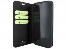 Piel Frama Premium Leather Book Zwart - iPhone 18 Pro hoesje