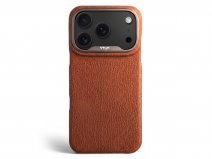 Vaja Grip Leather Case MagSafe Cognac - iPhone 18 Pro Hoesje Leer