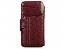 Vaja V-Mag Wallet Wrap Rood - iPhone 18 Pro Omslag met Pashouder