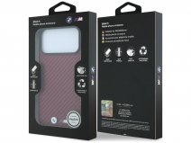 BMW M Carbon Wrapped Case Bordeaux - iPhone 18 Pro Max/17 Pro Max hoesje