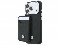 BMW Leather Case Wallet Bundel Zwart - iPhone 18 Pro Max/17 Pro Max hoesje