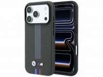 BMW M Striping Quadrille Kevlar Case Grijs - iPhone 18 Pro Max/17 Pro Max hoesje