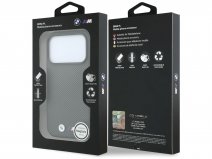BMW M Quadrille Kevlar Case Grijs - iPhone 18 Pro Max/17 Pro Max hoesje