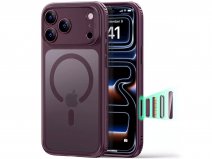 ESR Classic Hybrid Case Bordeauxrood - iPhone 18 Pro Max/17 Pro Max hoesje