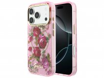 Guess Floral MagSafe Case Roze - iPhone 18 Pro Max/17 Pro Max hoesje