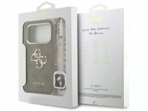 Guess Big 4G Monogram Wristlet Case - iPhone 18 Pro Max hoesje Bruin
