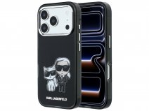 Karl Lagerfeld Ikonik Duo TPU Case Zwart - iPhone 18 Pro Max/17 Pro Max hoesje