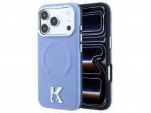 Karl Lagerfeld 3D MagSafe Case Lichtblauw - iPhone 18 Pro Max/17 Pro Max hoesje