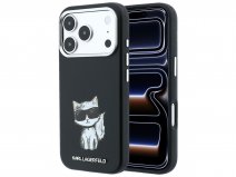 Karl Lagerfeld Choupette MagSafe Case Zwart - iPhone 18 Pro Max/17 Pro Max hoesje