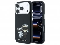 Karl Lagerfeld Ikonik Duo MagSafe Case Zwart - iPhone 18 Pro Max/17 Pro Max hoesje