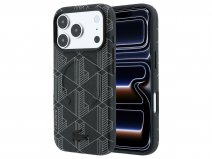 Lacoste Monogram 3D MagSafe Case Zwart - iPhone 18 Pro Max/17 Pro Max hoesje