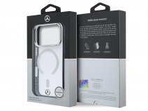 Mercedes-Benz hoesje iPhone 18 Pro Max/17 Pro Max - MB Stars TPU Case MagSafe Grijs