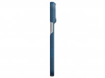 Pitaka Edge Argyle Midnight Blue iPhone 18 Pro Max/17 Pro Max hoesje - Ultra Slim - 1mm Dun