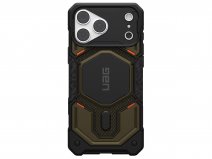 UAG Monarch Pro Kevlar Apple iPhone 18 Pro Max Hoesje Element Green - 7,5m Valbestendig