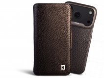 Vaja 2in1 Leather Wallet Case MagSafe Zwart - iPhone 18 Pro Max Hoesje Leer