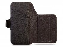 Vaja V-Mag Wallet Wrap Zwart - iPhone 18 Pro Max Omslag met Pashouder