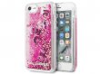 Karl Lagerfeld Iconic Glitter Case Roze - iPhone SE / 8 / 7 / 6 hoesje