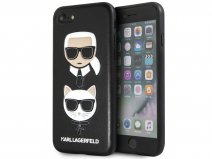 Karl Lagerfeld & Choupette Case - iPhone SE / 8 / 7 / 6 hoesje