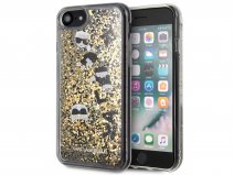 Karl Lagerfeld Iconic Glitter Case Goud - iPhone SE / 8 / 7 / 6 hoesje