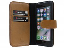 Pierre Cardin True Wallet Case Bruin - iPhone SE 2020/8/7 hoesje