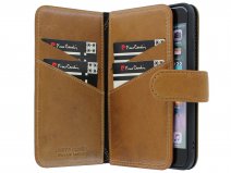Pierre Cardin True Wallet Case Bruin - iPhone SE 2020/8/7 hoesje