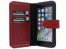Pierre Cardin True Wallet Case Rood - iPhone SE 2020/8/7 hoesje
