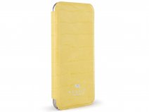 Radley Croco Folio Case Geel - iPhone SE / 8 / 7 / 6 Hoesje