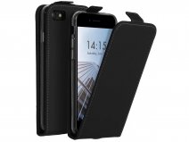 Accezz Flip Case Zwart - iPhone SE / 8 / 7 hoesje