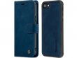 CaseMania 2in1 Magnetic Bookcase Navy - iPhone SE/8/7 Hoesje