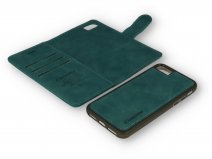 CaseMe 2in1 Magnetic Bookcase Groen - iPhone SE/8/7 Hoesje